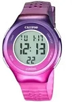 Calypso Damen Analog Uhr Sport Kautschuk Armbanduhr lila pink UK5841/6 - Lila