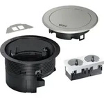 TEHALIT Installationsdose R02 2x SCHUKO, Keyst. si - Schwarz