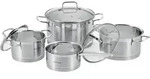 ProfiCook PC-KTS 1224 Induktions-Kochtopfset mit Deckel, Topfset 7 teilig, f&uuml;r