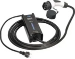 as-Schwabe e-Auto Mobiles Ladeger&auml;t 5m 3kW MODE 2 Schuko auf Typ 2 1-phasig IP44