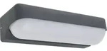 Globo Lighting Au&szlig;enleuchte Aluminium Druckguss anthrazit, Kunststoff opal,...