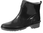 Ladeheid Damen Kurze Gummistiefel LA-930 (Schwarz, 36) - Schwarz - 36