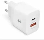 HyperJuice - Netzteil - 20 Watt - PD - 2 Ausgabeanschlussstellen (USB, 24 pin USB-C)