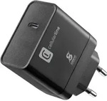 Cellularline Super Fast Charger PD 45W, Drinnen, AC, Schwarz - Schwarz