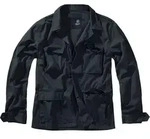 Brandit &Uuml;bergangsjacke Herren BDU Twill Jacket schwarz Basics 100% Baumwolle S...