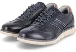 Bugatti Herren Low Sneaker Dunkelblau Glattleder Gr&ouml;&szlig;e: 40 - Blau - 40