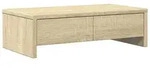 vidaXL Monitorst&auml;nder mit Schubladen Sonoma-Eiche 50x27x15 cm - Braun