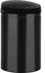 vidaXL Automatischer Sensor-M&uuml;lleimer 30 L Kohlenstoffstahl Schwarz - Schwarz