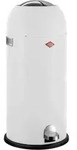 WESCO Tretabfalleimer 180731-74 KICKMASTER MAXI in Wei&szlig; matt mit 40 Liter Volumen /