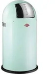 WESCO Abfallsammler 175831-51 PUSHBOY in MINT mit 50 Liter Volumen und Klappdeckel /