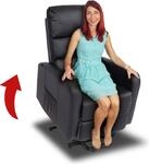 Fernsehsessel HWC-K62, Sessel Relaxsessel TV-Sessel Liege, Liegefunktion