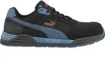 Puma Sicherheitsschuh Frontside Black/Blue Low nach EN ISO 20345:2011 S1P ESD HRO SRC