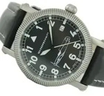 Messerschmitt ME-42BF109 Pilotenuhr 75 Jahre Bf 109 - Schwarz