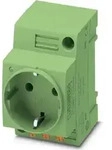 Phoenix Contact Steckdose Steckgesicht Typ CF EO-CF/PT/LED/GN - Gr&uuml;n