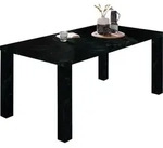 SalesFever Esstisch 180 x 90 cm Marmoroptik | MDF | Esszimmertisch in...