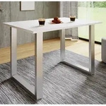 VCM Holzesstisch | H. 76 x B. 140 x T. 80 cm | hochwertiges und massives...