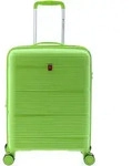 Gladiator 0800 4 Rollen Kabinentrolley 55 cm mit Dehnfalte - Gr&uuml;n