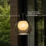 Star Trading Smoky, Leichte Dekorationskette, Transparent, Ambiente, IP44, 10