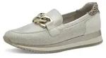 Jana Damen Slipper Elegant Vegan, beige/Gold, 37 - Beige - 37