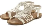 LASCANA Sandale Sommerschuh beige Gr&ouml;&szlig;e 42 - Beige - 42