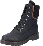 Rieker Schn&uuml;rstiefeletten Damen 31383738333431 Schwarz 36 EU - Schwarz - 36