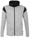 Uhlsport Squad 27 Track Hood Jacke 116 dark grau melange/schwarz - Grau - 116