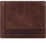 camel active Field Geldb&ouml;rse RFID Schutz Leder 12 cm - Braun