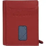 bugatti Geldb&ouml;rse Secure Slim Herren, Damen rot - Rot