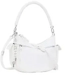 Handtasche BAG_HALF Astana Ecru 1000 Wei&szlig;, Damen Tasche, Kunstleder - Wei&szlig;