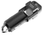 RealPower KFZ-Ladeger&auml;t Slim 2400mA 2xUSB - Schwarz