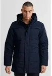 11 Project PRBraga Herren Winterparka Parka Winterjacke gef&uuml;ttert mit