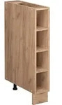 K&uuml;chenregal Vicco Fame-Line Goldkraft Eiche 15 cm ohne Arbeitsplatte, Model...