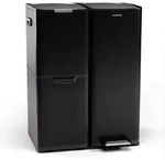 Klarstein Tiyo 3-in-1 M&uuml;lleimer - 60L K&uuml;chen-Abfalleimer mit Pedale &