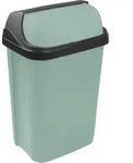 keeeper Abfallbeh&auml;lter mit Rolldeckel 50 l, 39 x 29,5 x 67,5 cm, Rasmus, Gr&uuml;n