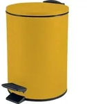 Spirella Treteimer Cannes - safrangelb - 3 Liter - Metall - 17x25 cm -...