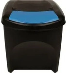 vidaXL Stapelbare M&uuml;lleimer 4 Stk. Anthrazit 100 L - Grau