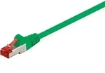 CAT 6 Patchkabel, S/FTP (PiMF), gr&uuml;n Kupferkaschierter Aluminiumleiter (CCA) - Gr&uuml;n