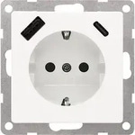Siemens DELTA i-system titanwei&szlig; USB-SCHUKO-Stec kdose 2 USB A+C Leistung: bis zu 18