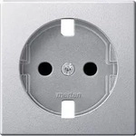 Merten Zentralplatte MEG2330-0460 - Silber