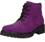 Stiefelette Warmfutter mit Mehrweite (diverse B&ouml;den) H-Luise - Rot - 37,5