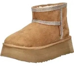 Steve Madden Stiefelette Stiefelette Veloursleder - Braun - 40