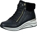Remonte Damen Echtleder Schn&uuml;rstiefel schwarz, Damen:37 EU - Schwarz - 37