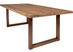 SIT M&ouml;bel Esstisch aus recyceltem Teak, Gestell in antikbraun | B 240 x T 100...