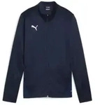Puma Teamgoal Damen Polyester Jacke - Navy - Marine - S