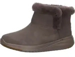 Skechers Stiefelette in beige, Gr. 35 - Grau - 35