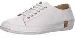 Andrea Conti Schn&uuml;rhalbschuhe in weiss/weiss kombi, Gr. 36 - Wei&szlig; - 36