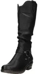 Rieker Langschaftstiefel Schwarz - Schwarz - 36