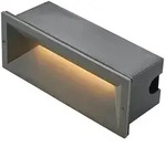 Lucande LED-Wandeinbauleuchte Jaano, anthrazit, Alu, IP65 - Schwarz