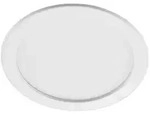 Prios LED-Einbaulampe Cadance, wei&szlig;, 24 cm, CCT, IP44 - Wei&szlig;