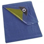 Perel Wasserabweisende Abdeckplane 3 x 6 m aus Polyester 110 g/m2, rechteckige...